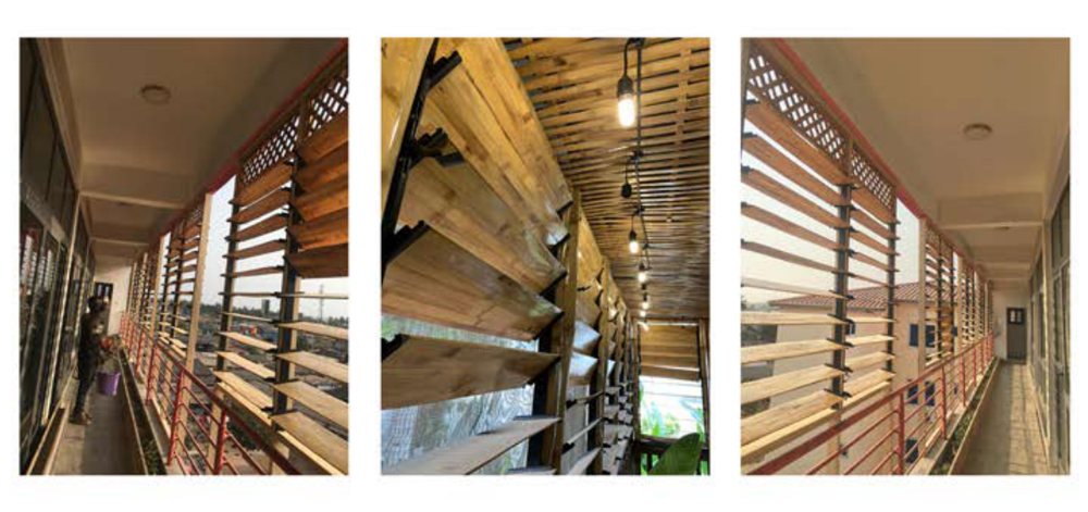 Bamboo louvers